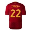 Goedkope AS Roma Zaniolo 22 Thuisshirt 2022-23
